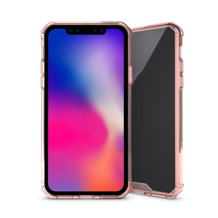 For iPhone XR Acrylic + TPU Shockproof Transparent Armor Case