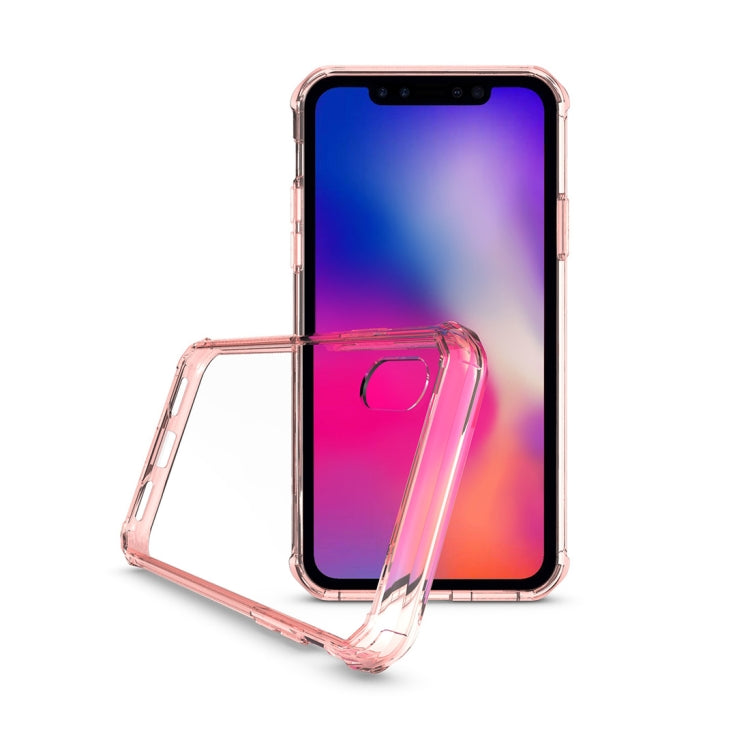 For iPhone XR Acrylic + TPU Shockproof Transparent Armor Case