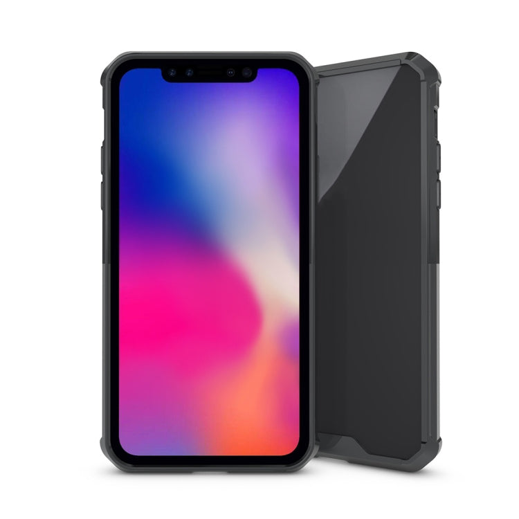 For iPhone XR Acrylic + TPU Shockproof Transparent Armor Case