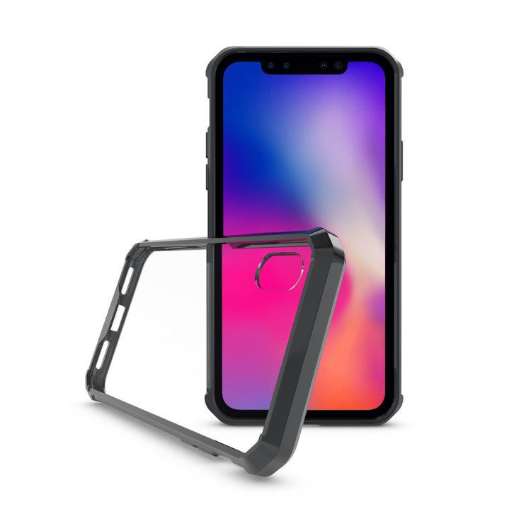 For iPhone XR Acrylic + TPU Shockproof Transparent Armor Case
