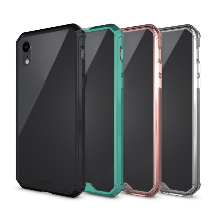 For iPhone XR Acrylic + TPU Shockproof Transparent Armor Case