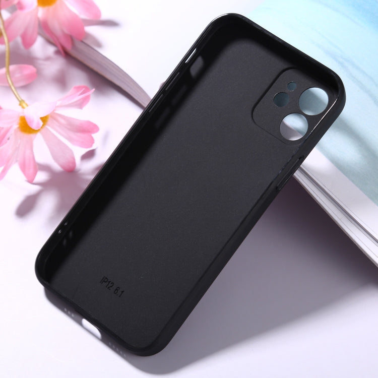 For iPhone 12 Magic Cube Frosted Silicone Shockproof Full Coverage Protective Case