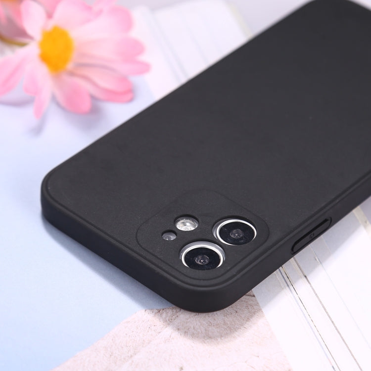 For iPhone 12 Magic Cube Frosted Silicone Shockproof Full Coverage Protective Case