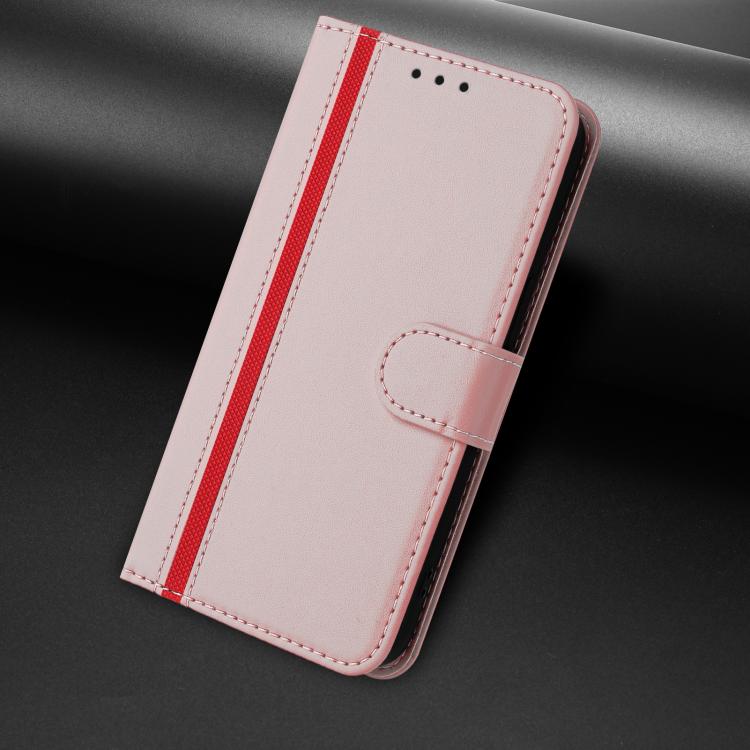 For itel S25 Color Block Card Slots Vegan Leather Phone Case