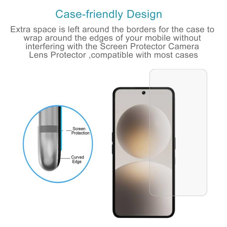 For Natural AI Phone 5G 10pcs 0.26mm 9H 2.5D Tempered Glass Film