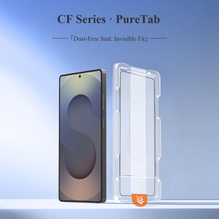 For Galaxy S25 Ultra 5G 2pcs/Set LeReach CF Series PureTab Version HD Phone Tempered Film