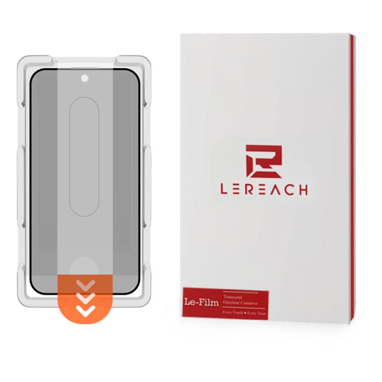 For Redmi Note 15 Pro 5G Global 163.6 2pcs/Set LeReach CF Series Full Screen Version HD Privacy Phone Tempered Film - Black