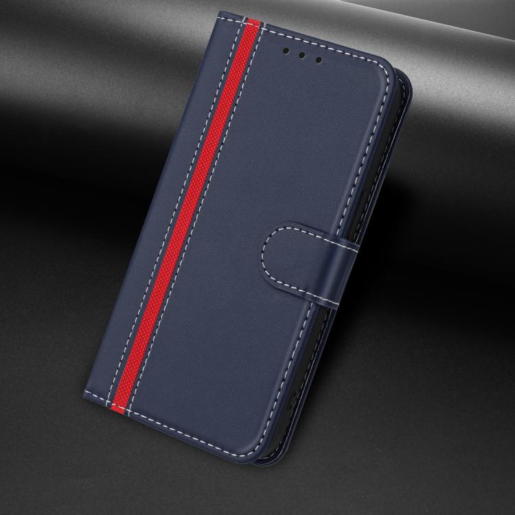 For Oukitel C50 Color Block Card Slots Vegan Leather Phone Case