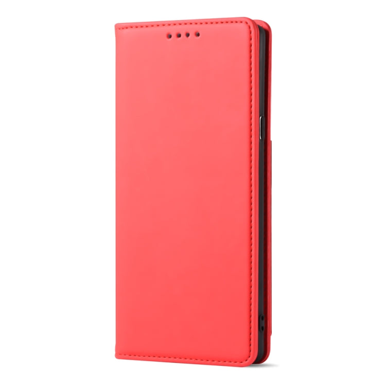 For Samsung Galaxy S9+ Strong Magnetism Liquid Feel Horizontal Flip Leather Case with Holder & Card Slots & Wallet