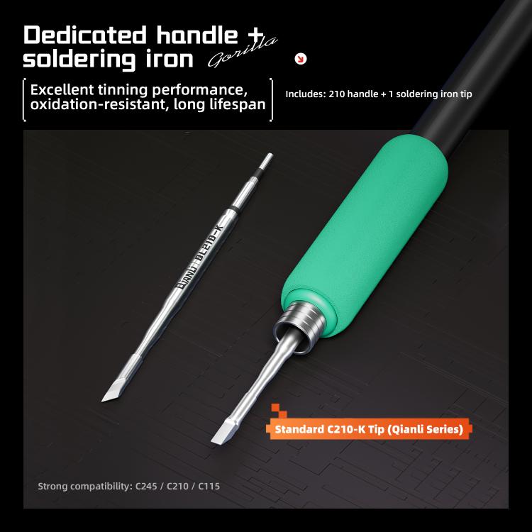 QIANLI H240 240W Smart Soldering Station with HX1 All-in-One Sleep Stand, Plug:US Plug