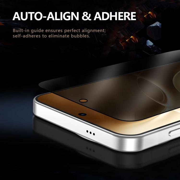 For vivo X300 Pro LeReach CF Series Full Screen Version HD Privacy Phone Tempered Film - Black