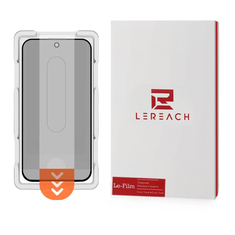 For vivo X300 Pro 2pcs/Set LeReach CF Series Full Screen Version HD Privacy Phone Tempered Film - Black