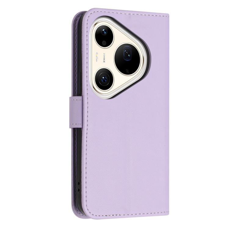 For Huawei Pura 90 Pro Max 5G Glitter Butterfly Zipper Vegan Leather Phone Case with Wrist Strap