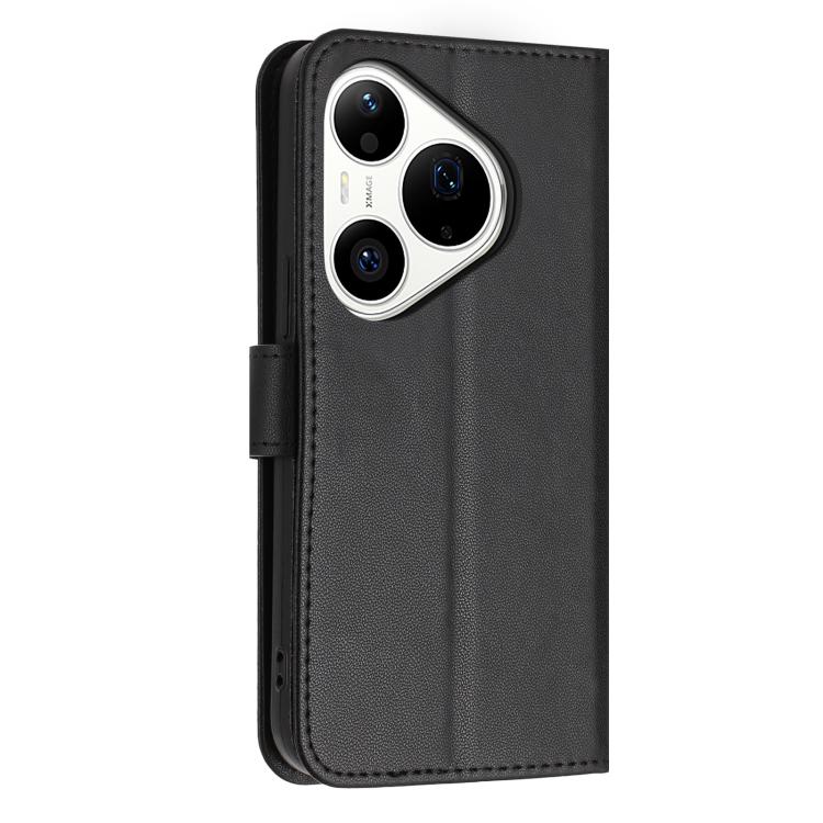 For Huawei Pura 90 Pro 5G Glitter Butterfly Zipper Vegan Leather Phone Case with Wrist Strap