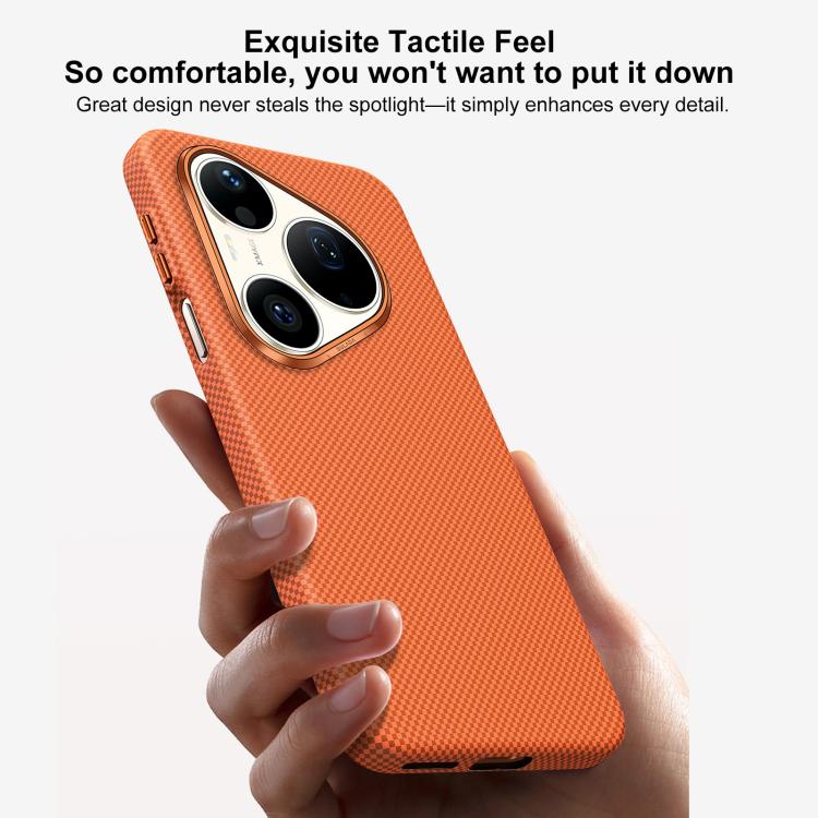 For Huawei Pura 90 Pro Max 5G SULADA Kevlar Grid Patterned Skin Feel Phone Case