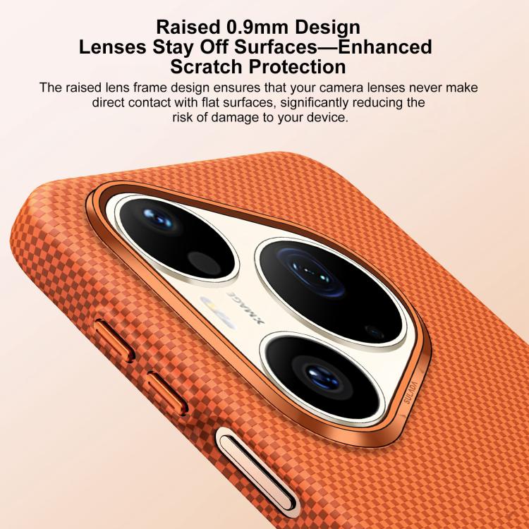 For Huawei Pura 90 Pro 5G SULADA Kevlar Grid Patterned Skin Feel Phone Case