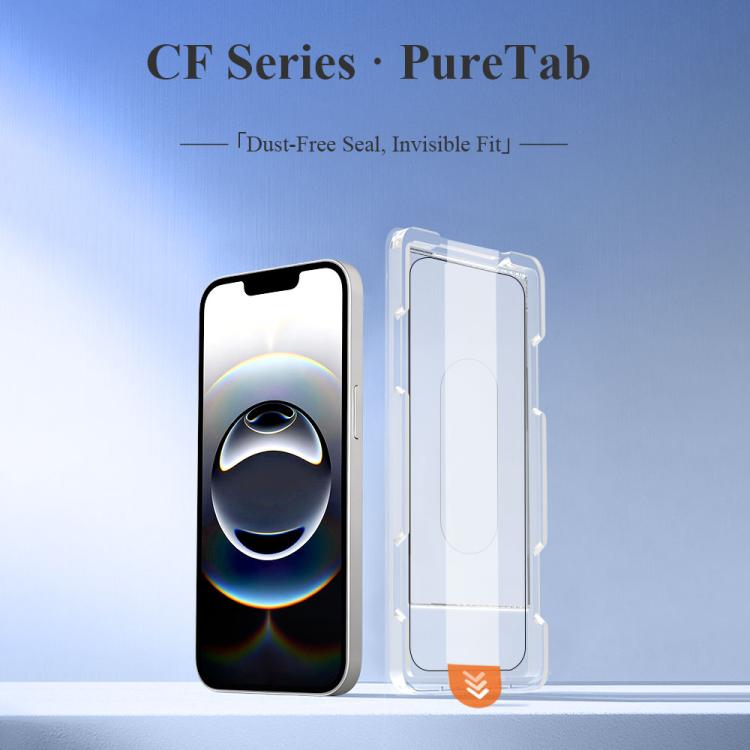 For iPhone 17e / 16e / 13 / 13 Pro / 14 LeReach CF Series PureTab Version HD Phone Tempered Film