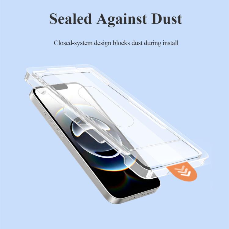For iPhone 17e / 16e / 13 / 13 Pro / 14 LeReach CF Series PureTab Version HD Phone Tempered Film