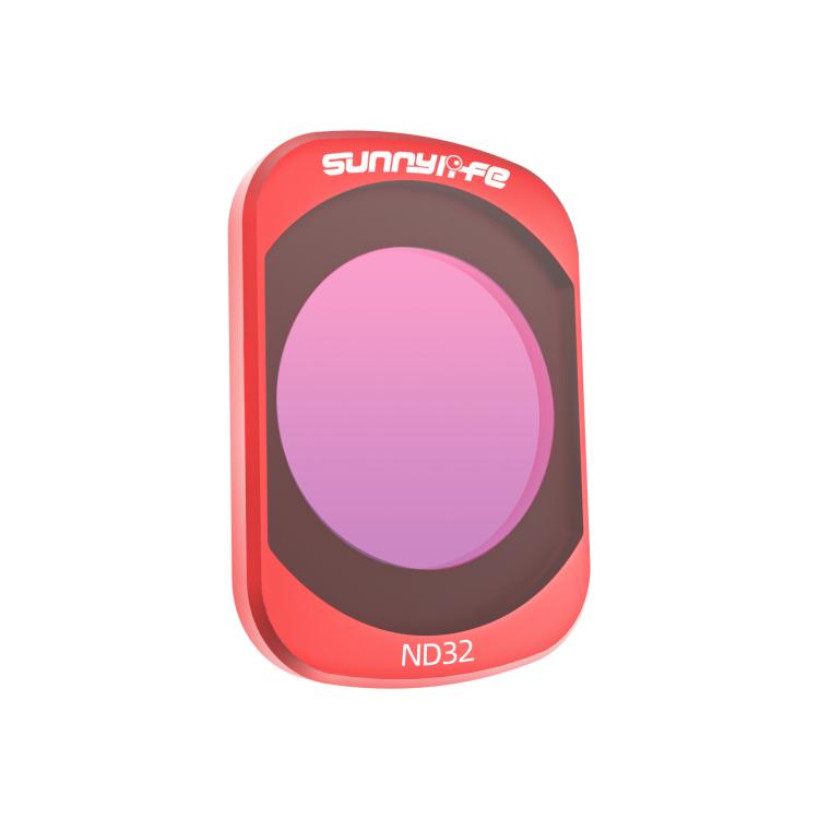 For DJI OSMO Pocket 3 Sunnylife Camera Lens Magnetic Metal Filter, Filter:ND32