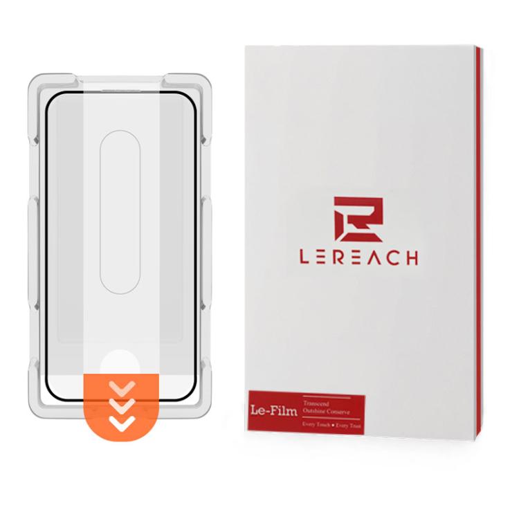 For iPhone 16 Pro Max 2pcs/Set LeReach CF Series PureTab Version HD Phone Tempered Film