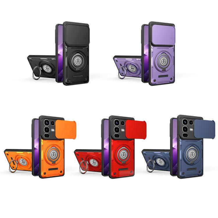 For Infinix Note 50 Pro / Note 50 4G Sliding Camshield Holder Magnetic Phone Case