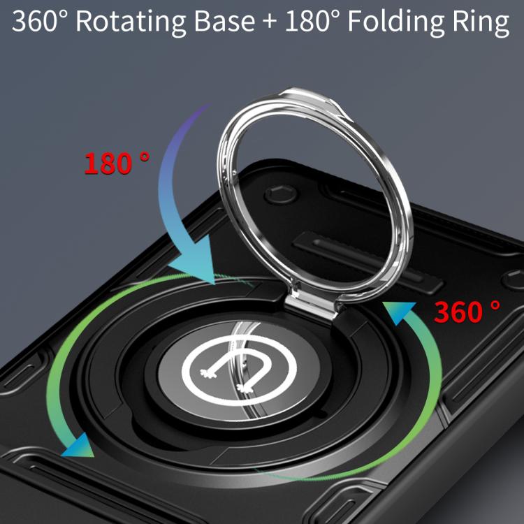 For Infinix Note 50 Pro / Note 50 4G Sliding Camshield Holder Magnetic Phone Case