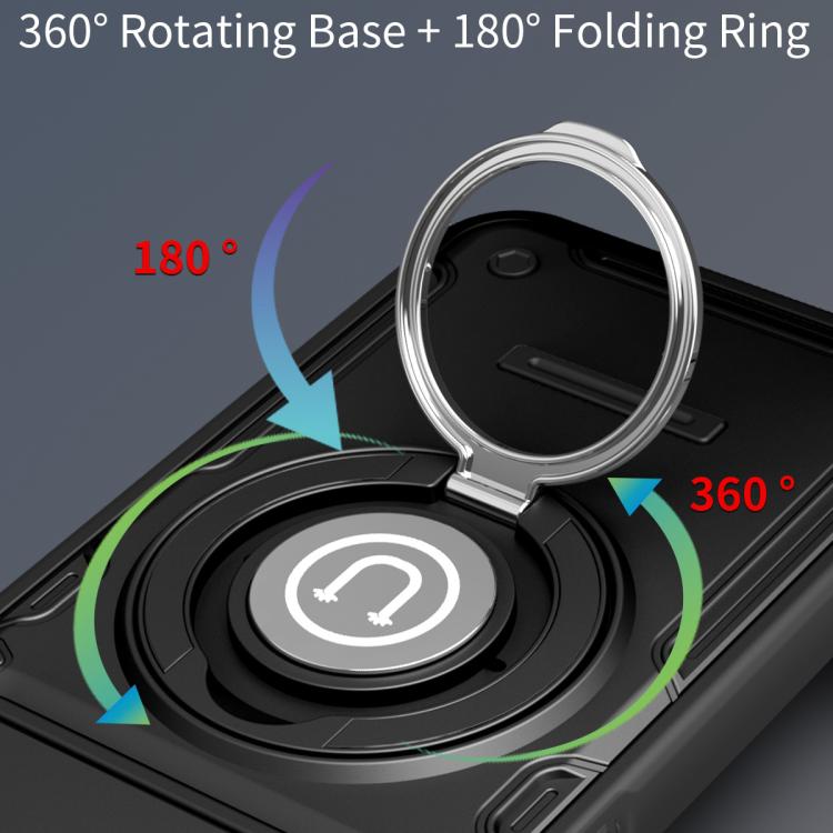 For Infinix Smart 9 / 9 HD / Hot 50i Sliding Camshield Holder Magnetic Phone Case