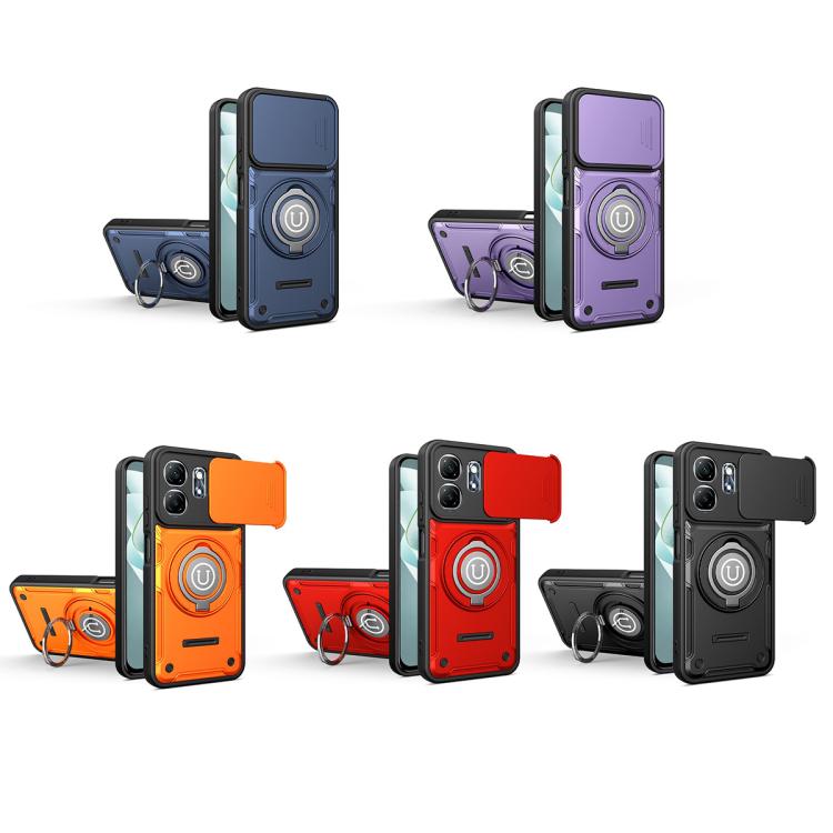 For Infinix Smart 9 / 9 HD / Hot 50i Sliding Camshield Holder Magnetic Phone Case