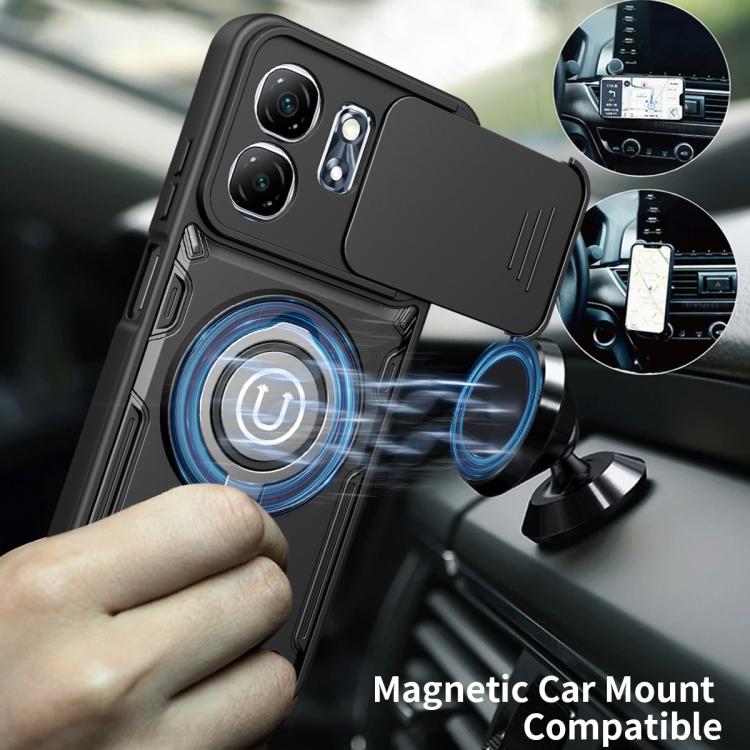 For Infinix Smart 9 / 9 HD / Hot 50i Sliding Camshield Holder Magnetic Phone Case