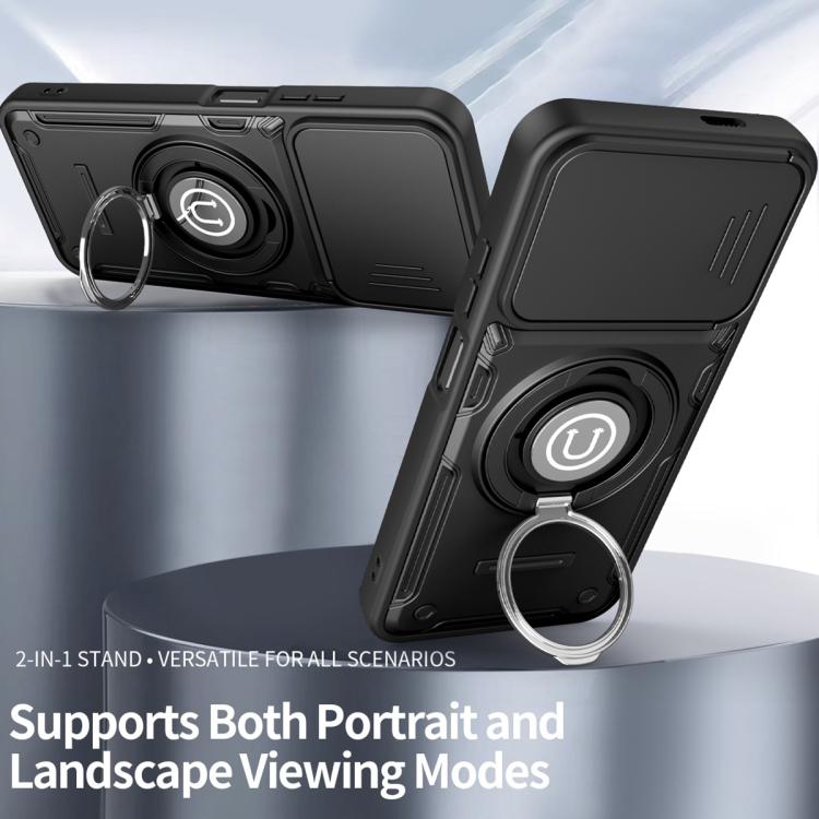 For Infinix Smart 9 / 9 HD / Hot 50i Sliding Camshield Holder Magnetic Phone Case