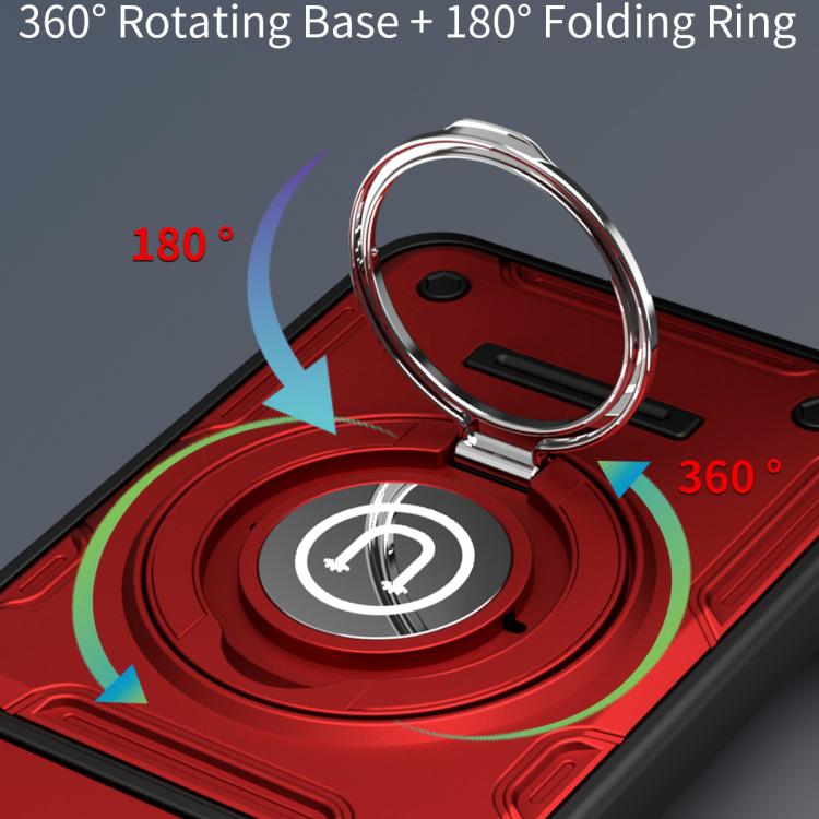 For OPPO A5 5G Global Sliding Camshield Holder Magnetic Phone Case