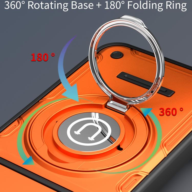 For OPPO F31 5G / A6 Pro Global Sliding Camshield Holder Magnetic Phone Case