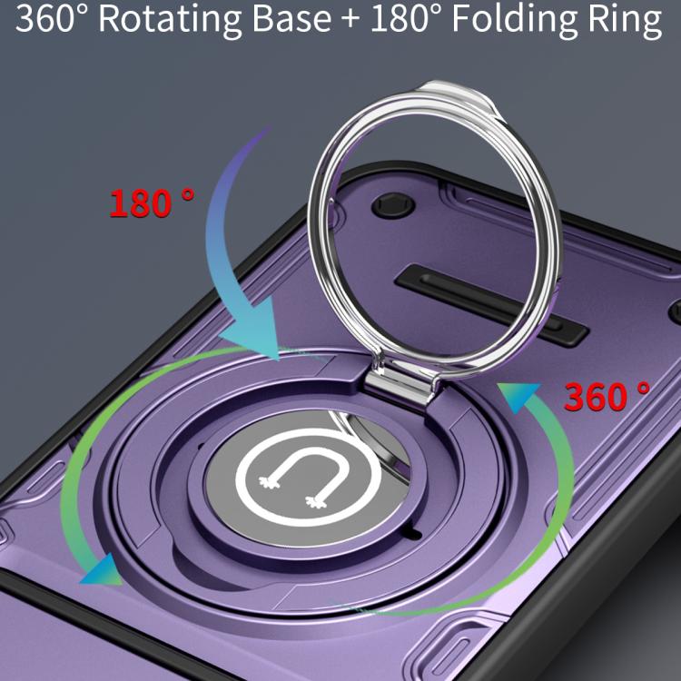 For OPPO Reno14 5G Global Sliding Camshield Holder Magnetic Phone Case