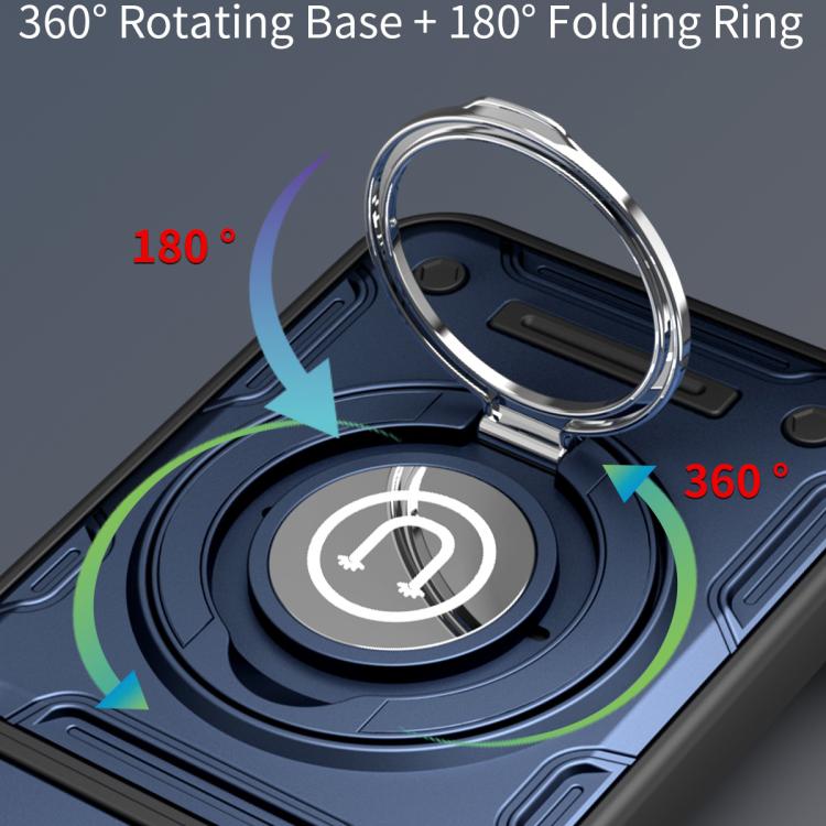 For OPPO Reno15 Pro 5G Global Sliding Camshield Holder Magnetic Phone Case