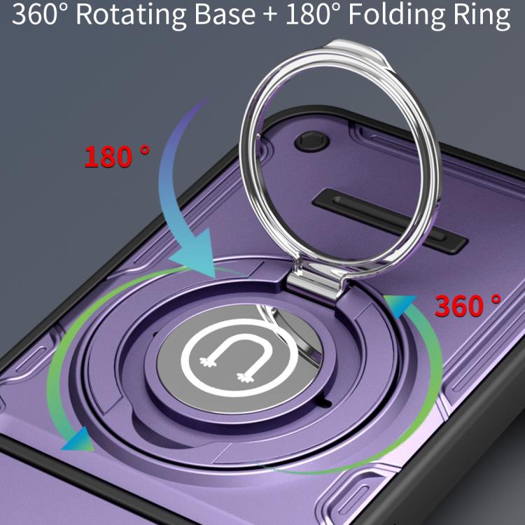 For OPPO Reno15 Pro Max 5G Global Sliding Camshield Holder Magnetic Phone Case