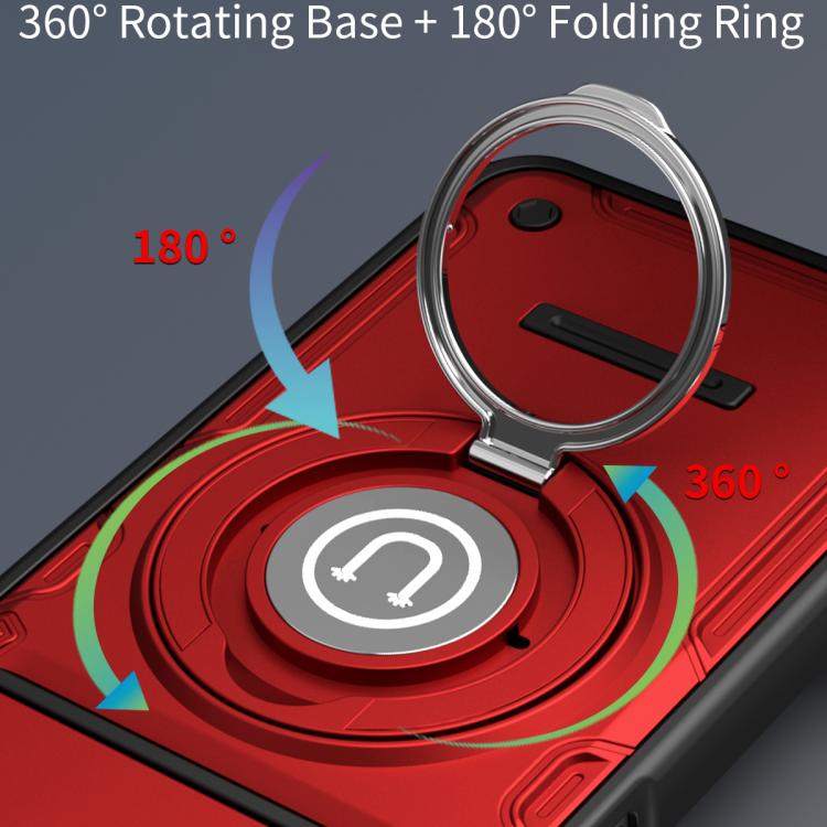 For Realme C71 India / Note 70 4G Sliding Camshield Holder Magnetic Phone Case