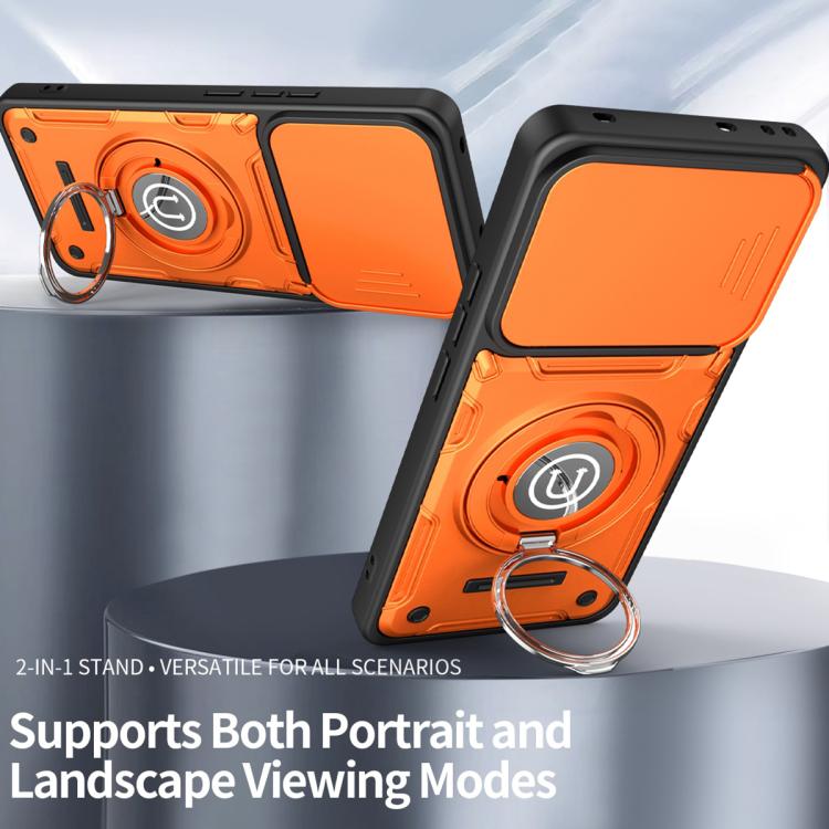 For Realme 15 5G / 15 Pro 5G Sliding Camshield Holder Magnetic Phone Case