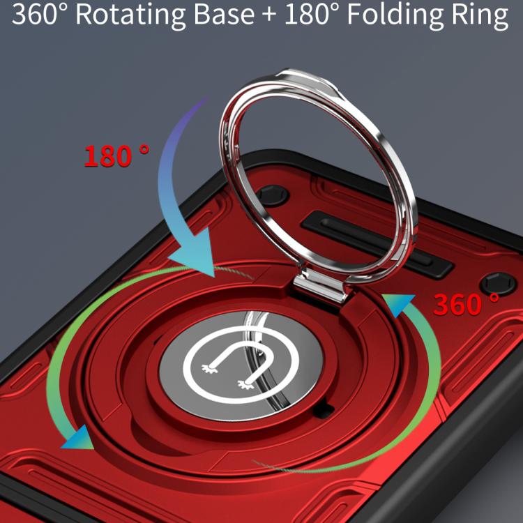 For vivo Y19s 4G Sliding Camshield Holder Magnetic Phone Case