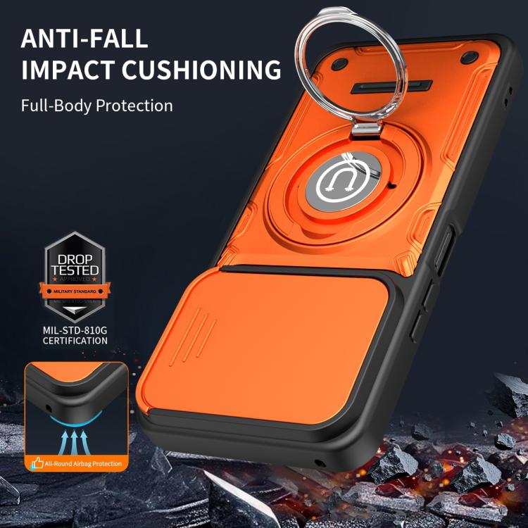 For vivo Y39 5G Sliding Camshield Holder Magnetic Phone Case