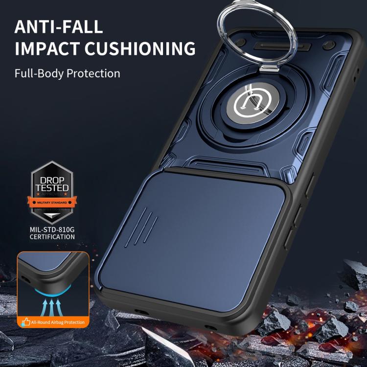 For vivo Y400 5G Sliding Camshield Holder Magnetic Phone Case