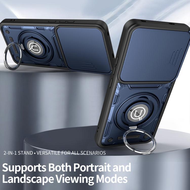 For vivo Y400 5G Sliding Camshield Holder Magnetic Phone Case