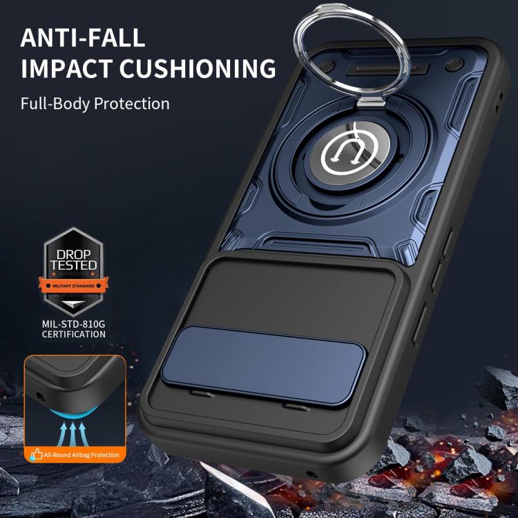 For Google Pixel 10 Pro XL 5G Global Sliding Camshield Holder Magnetic Phone Case