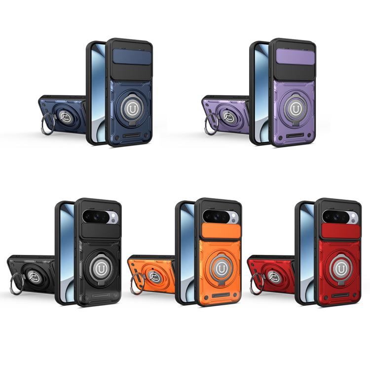 For Google Pixel 10 / 10 Pro 5G Global Sliding Camshield Holder Magnetic Phone Case