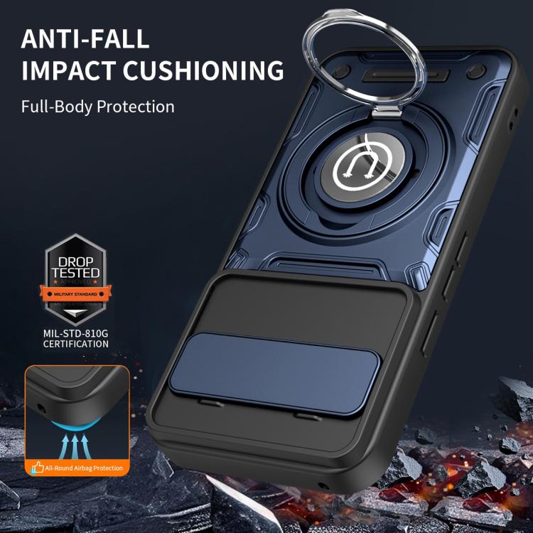 For Google Pixel 10 / 10 Pro 5G Global Sliding Camshield Holder Magnetic Phone Case