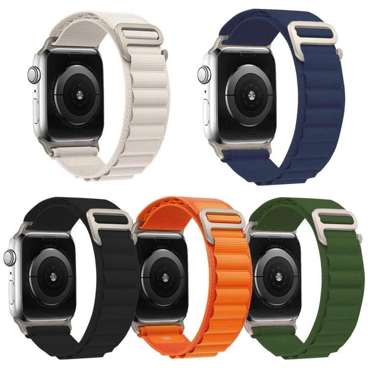 For Apple Watch 42 / 44 / 45 / 46 / 49mm 5 Pack xDfind Aline Nylon Loop Watch Band