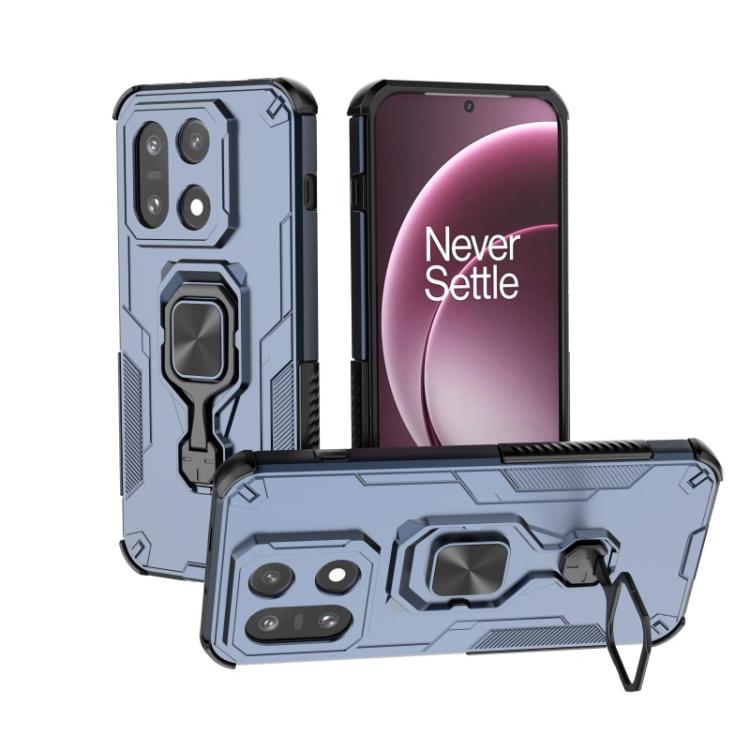 For OnePlus 15 5G WANLONFENG Metal Kickstand Phone Case with Screen Protector