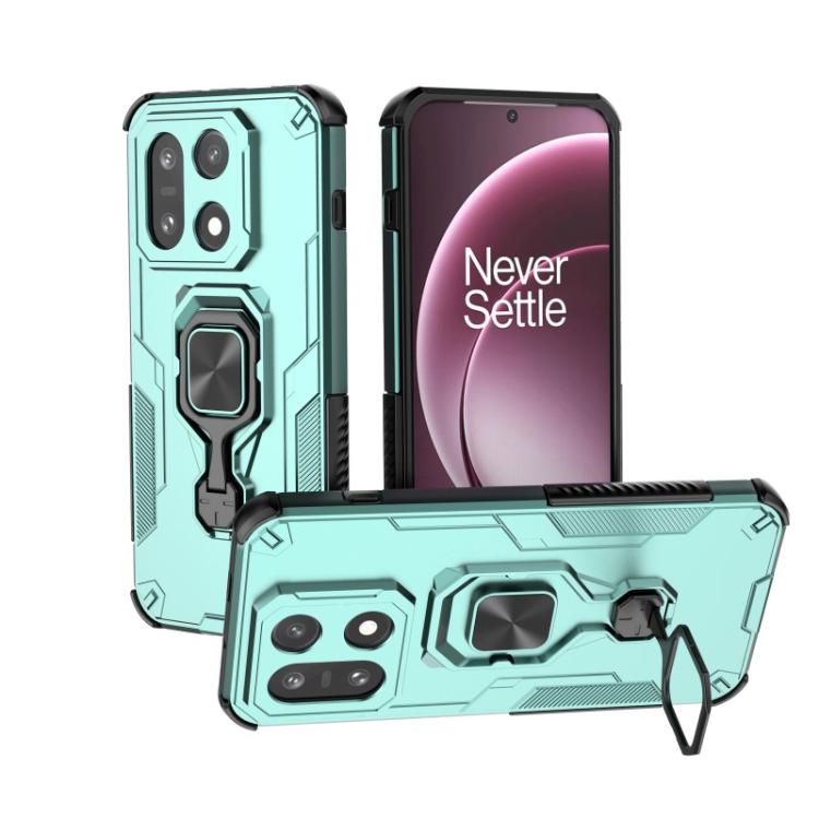For OnePlus 15 5G WANLONFENG Metal Kickstand Phone Case with Screen Protector