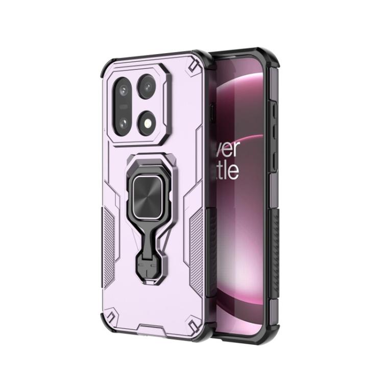For OnePlus 15 5G WANLONFENG Metal Kickstand Phone Case with Screen Protector