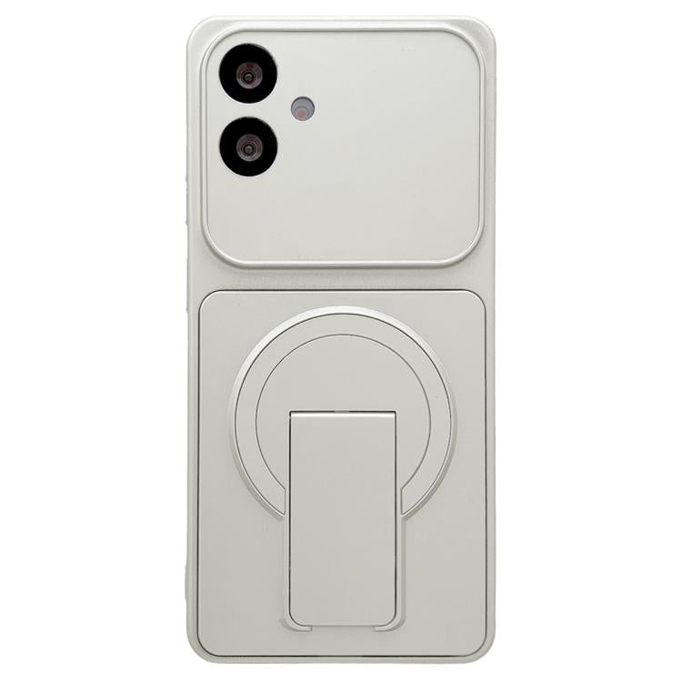 For Galaxy A06 4G / 5G Instantly Transforms Into 17 Pro Invisible Holder Magnetic Phone Case