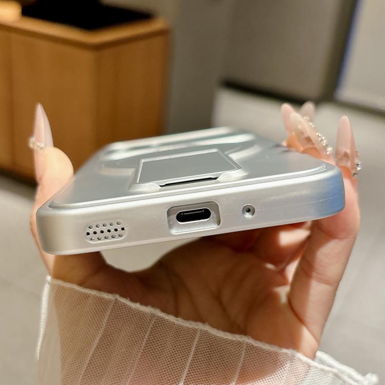 For Galaxy A56 5G Instantly Transforms Into 17 Pro Invisible Holder Magnetic Phone Case